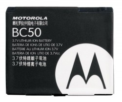 MOTOROLA BC50 BATTERY L2 L6 L7 V3X K1 Z3 KRZR