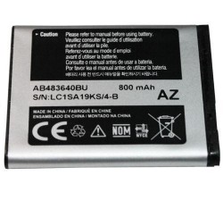 Samsung AB483640BU AB483640BE AB533640BU AB533640BE L600 B3310 S8300 Battery