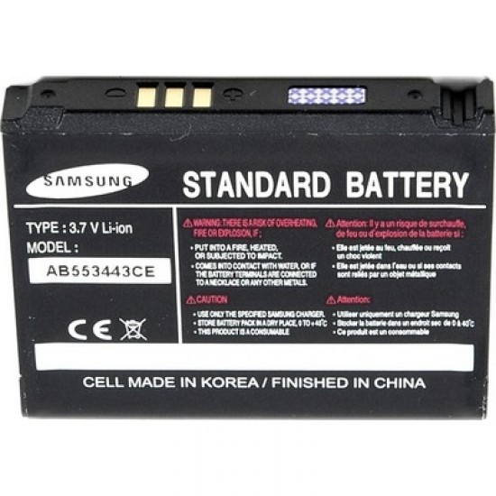 Samsung AB553443CE SGH-U708 SGH-U700 SGH-G808 SGH-G800 AB553443CU Battery