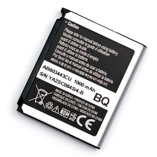 SAMSUNG AB603443CU AB603443CA BATTERY G800 S5230 L870 U940