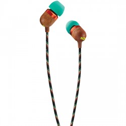 House of Marley Smile Jamaica in-Ear Headphones with Mic (EM-JE041-RA) - Rasta