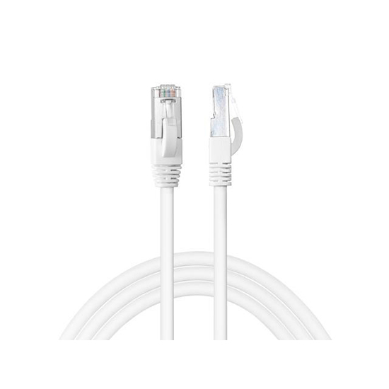 Cat 7 10FT STRAIGHT ETHERNET NETWORK CABLE WHITE