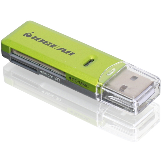 Iogear GFR204SD SD/Micro SD/MMC Card Reader/Writer