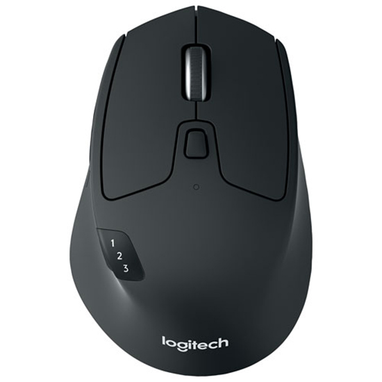 Logitech - M720 Triathlon Wireless Optical Mouse - Black