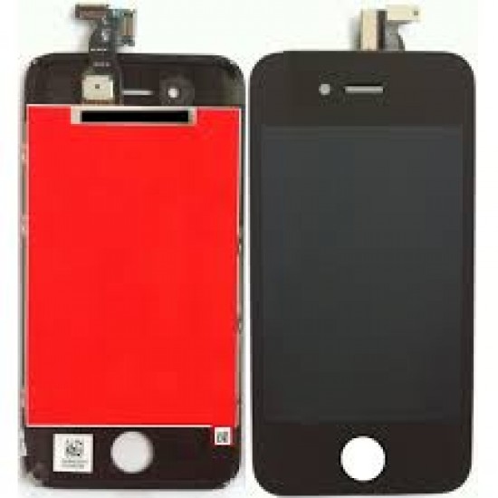 Apple iPhone 4 LCD Digitizer Assembly Full Touch Glass Black