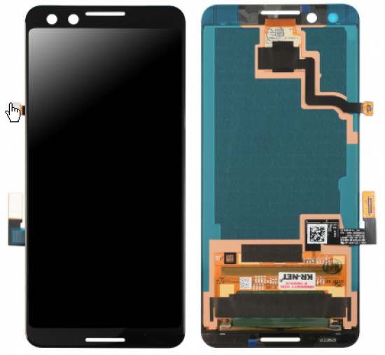 Google Pixel 3 LCD Digitizer Assembly Black