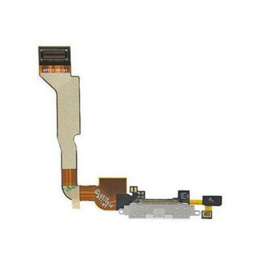 Apple iPhone 4 4G Charging Port Flex Cable Dock Connector White