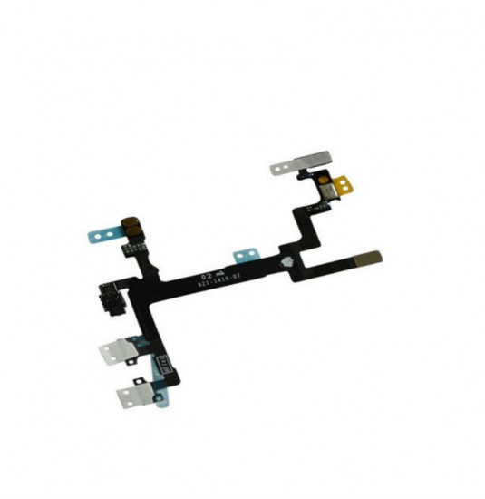 Apple iPhone 5 5G Power Mute Volume Button Switch Replacement Flex Cable