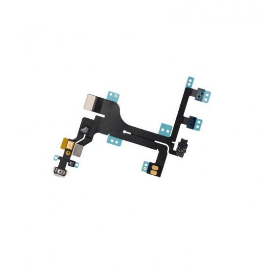 Apple iPhone 5C Power Mute Volume Button Switch Replacement Flex Cable