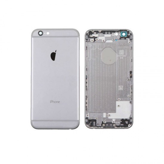 Apple iPhone 6 4.7 Rear Back Metal Housing Assembly Silver