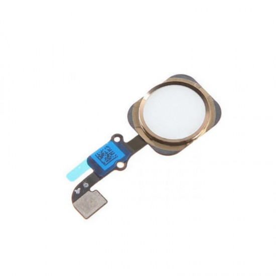 Apple iPhone 6 4.7 Home Button With Flex Cable Gold