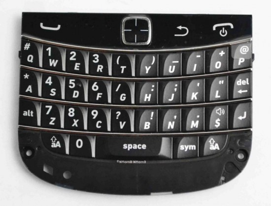 BlackBerry Bold 9900 keyboard with Track Pad Black