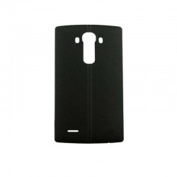 LG G4 H810 H811 H812 H815 LS991 VS986 Battery Leather Cover Black