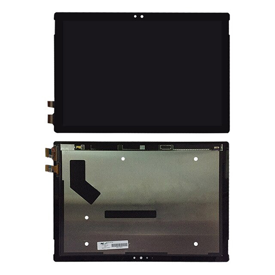 LCD compatible with Microsoft Surface Pro 4, (12.0", black, with touchscreen)