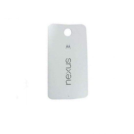 Motorola Google Nexus 6 Battery Back Cover White