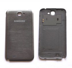 Samsung Galaxy Note 2 II N7100 i317 Back Battery Door Cover Black Grey