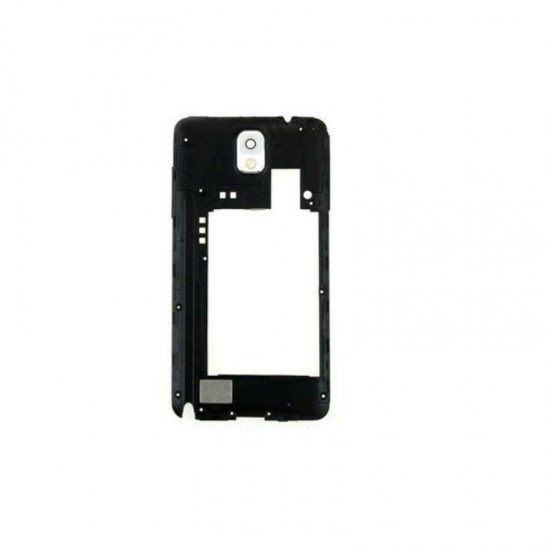 Samsung Galaxy Note 3 N900A N9008W8 Middle Housing Frame with Camera Lens White