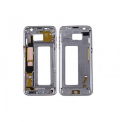 Samsung Galaxy S7 Edge SM-G935 SN-G935W8 Front Housing Bezel Frame Silver