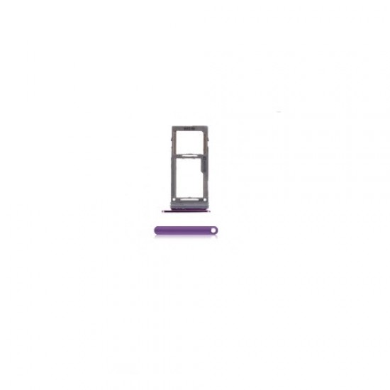 Samsung Galaxy S9 G960W8 Sim Tray Purple