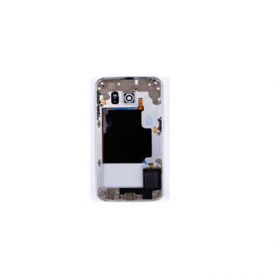 Samsung Galaxy S6 Edge SM-G925W8 SM-G925 Rear Housing Assembly Parts Silver