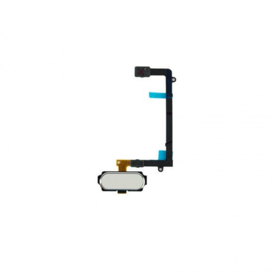 Samsung Galaxy S6 Edge SM-G925W8 SM-G925 Home Button Flex Cable White