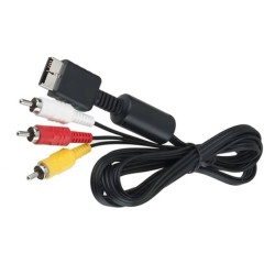 Sony PlayStation PS2 PS3 AV Audio Video Cable Cord for Console System