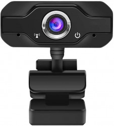 HD Pro Webcam with Microphone,PC USB Camera 1080P 90-Degree Wide View Angle