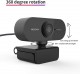 Full HD 1080P Webcam USB Mini Computer Camera Built-in Microphone